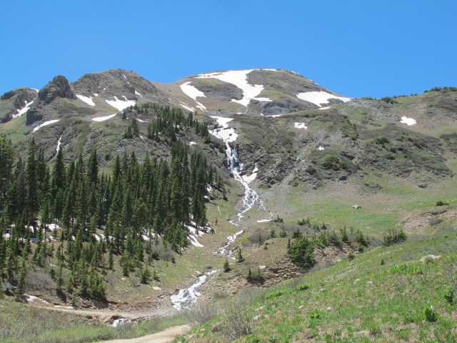 Black Bear Pass road, between Silverton and Ouray, Colorado